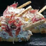 tosta de jamon batalla del pincho