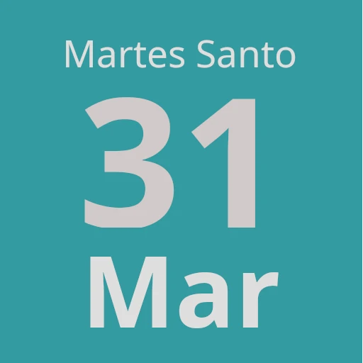 Martes santo