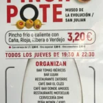 Jueves de Pincho Pote 2026 en Zona Museo de la Evolución / San Julián pincho pote 2026