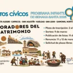 Burgos lanza ‘Exploradores del Patrimonio’: 580 plazas para conciliar en Semana Santa centros civicos semana santa 2026 burgos