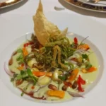 ceviche con leche de tigre